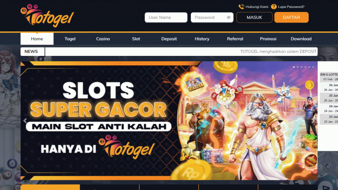 TOTOGEL TOTOGEL